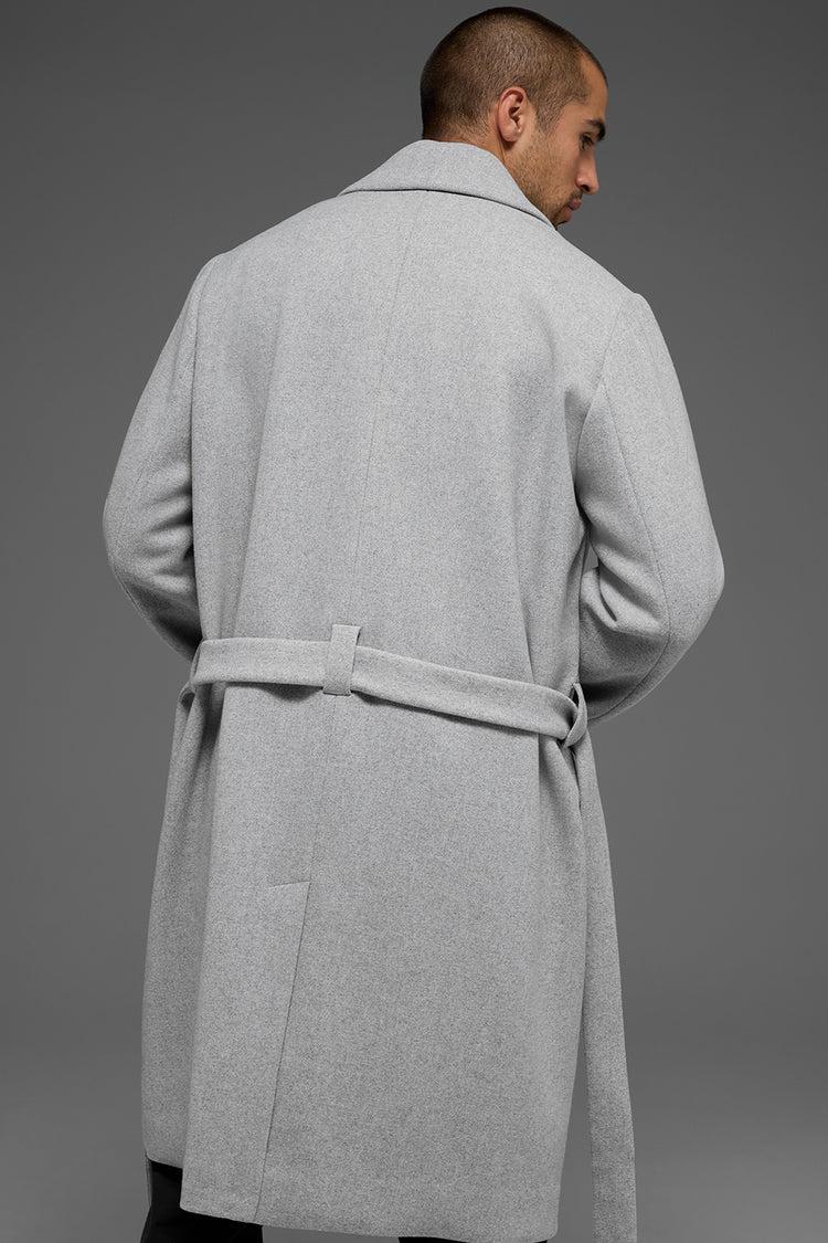 Wool Gameday Overcoat - Athletic Heather Grey Product Image