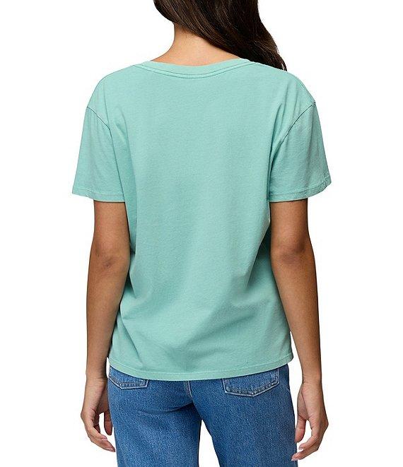 prAna Everyday Organic Cotton Jersey Vintage Wash V-Neck Short Sleeve Tee Product Image