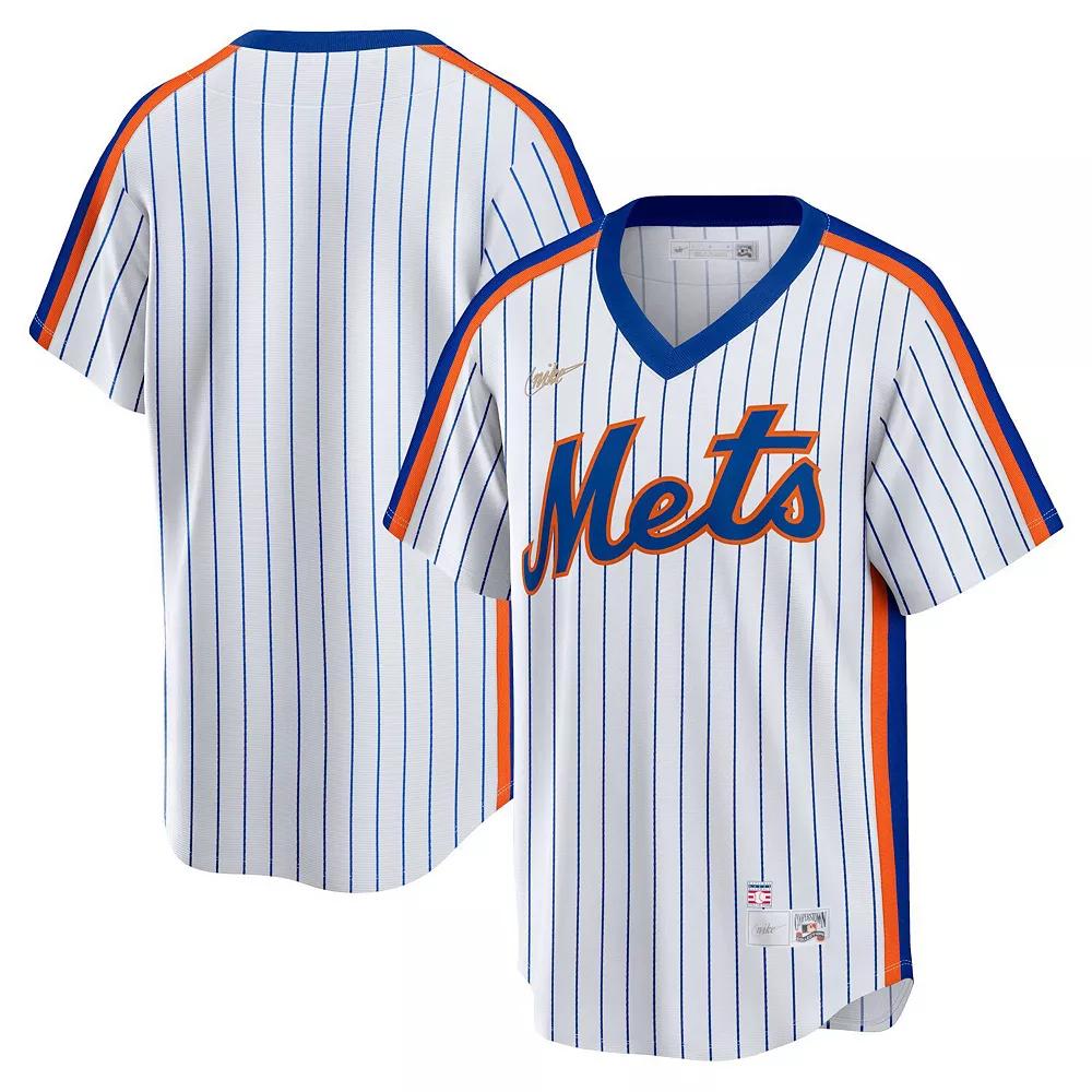 Men's Nike White New York Mets Home Cooperstown Collection Team Jersey, Size: Medium Product Image