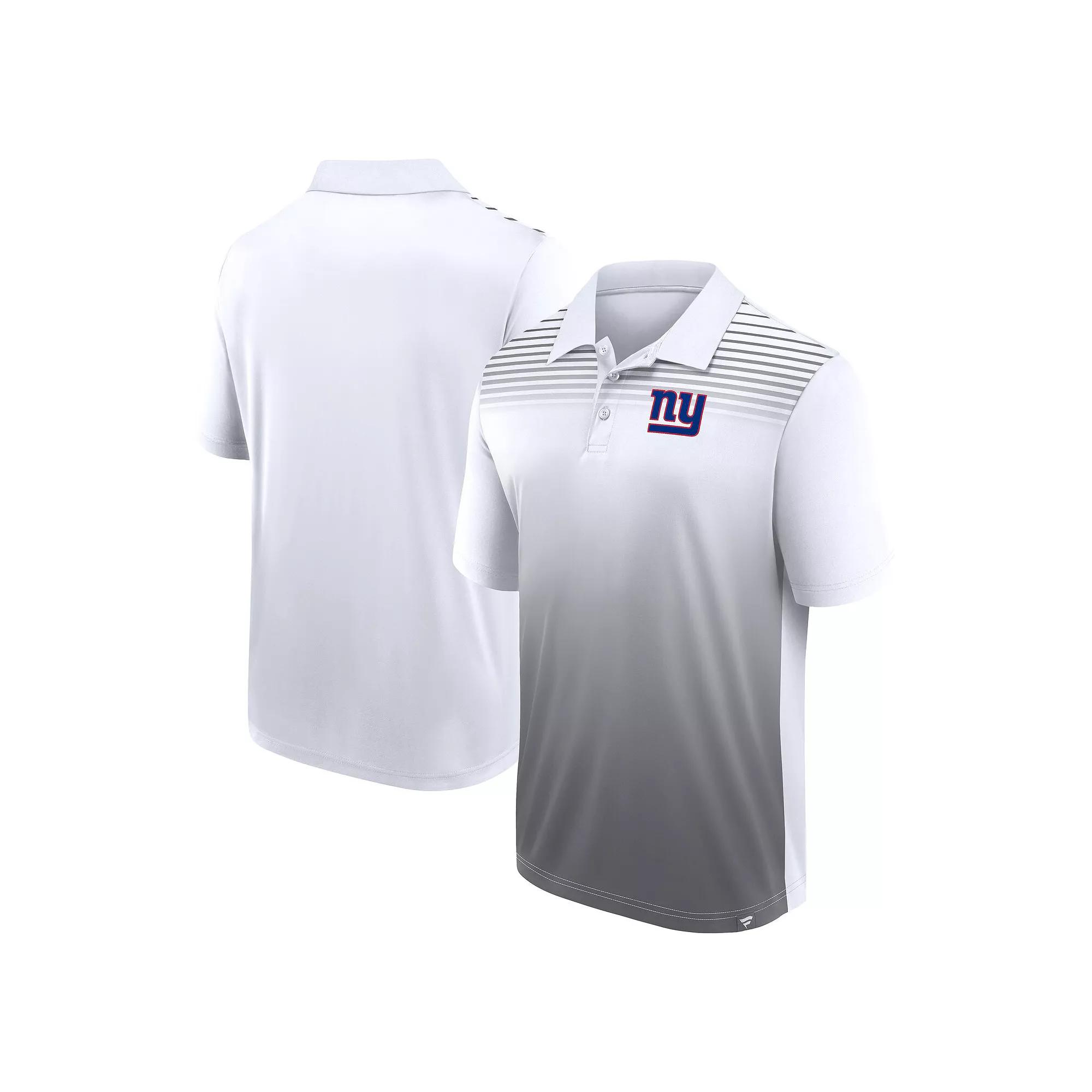 Men's White/Gray New York Giants Sandlot Game Polo,  Product Image