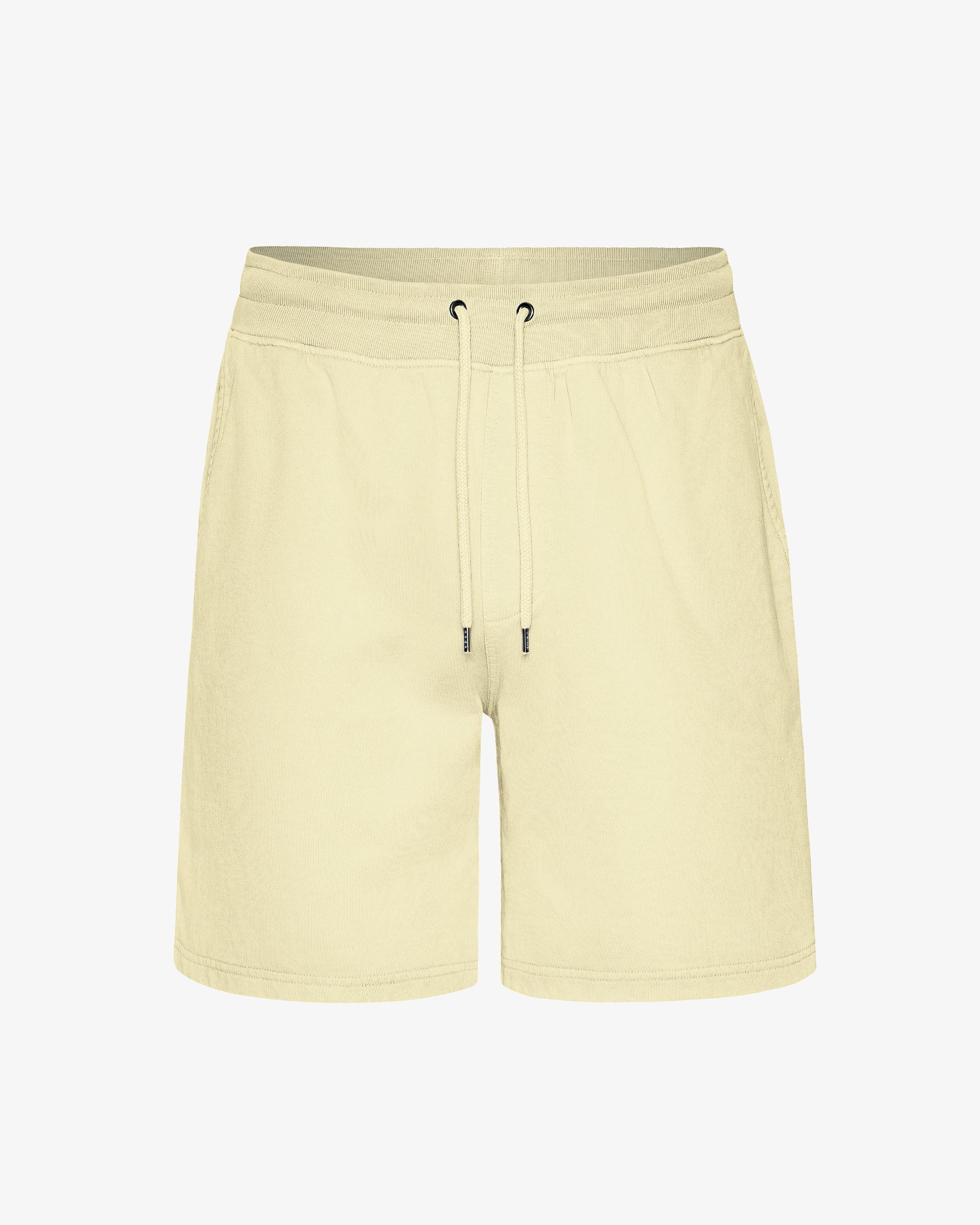 Classic Organic Sweatshorts - Soft Yellow Product Image