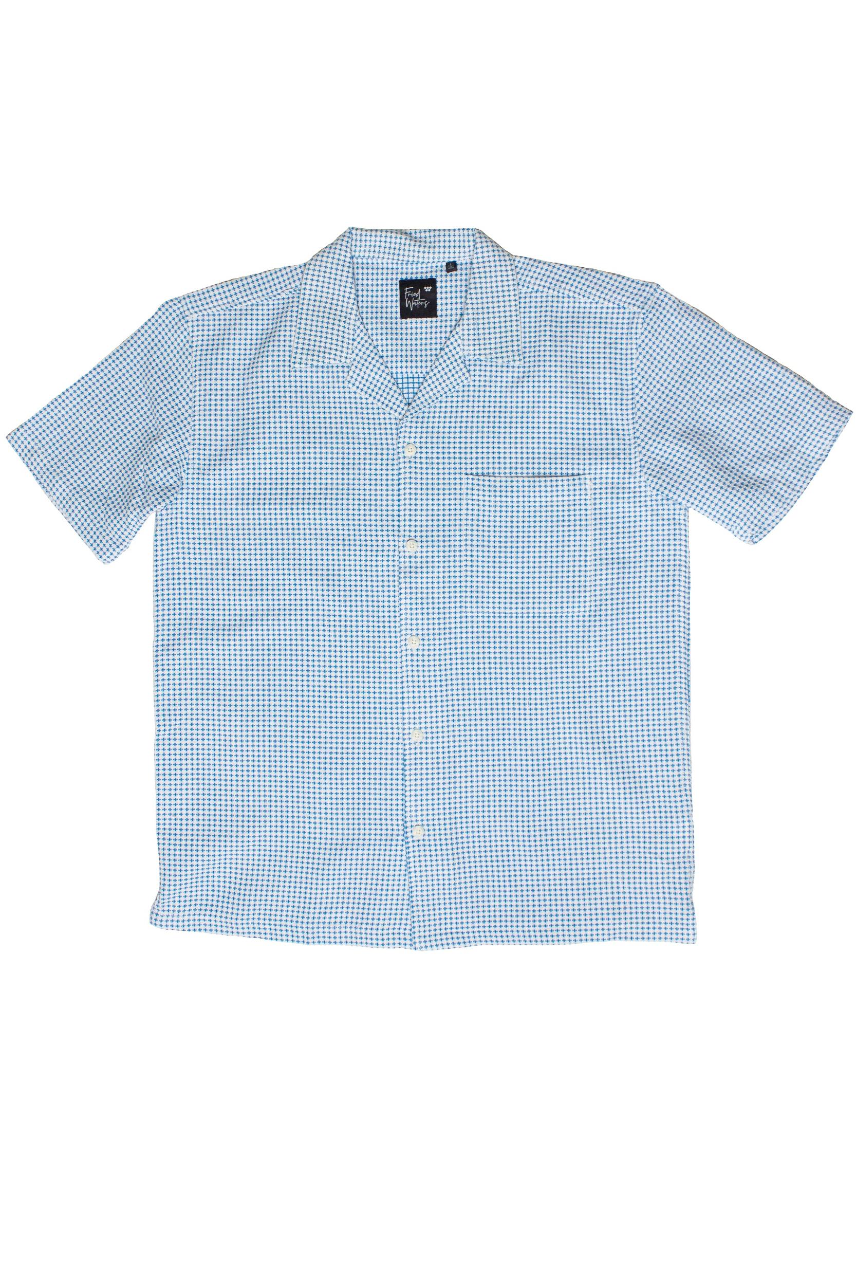 Weave Pattern Button Up Shirt Product Image