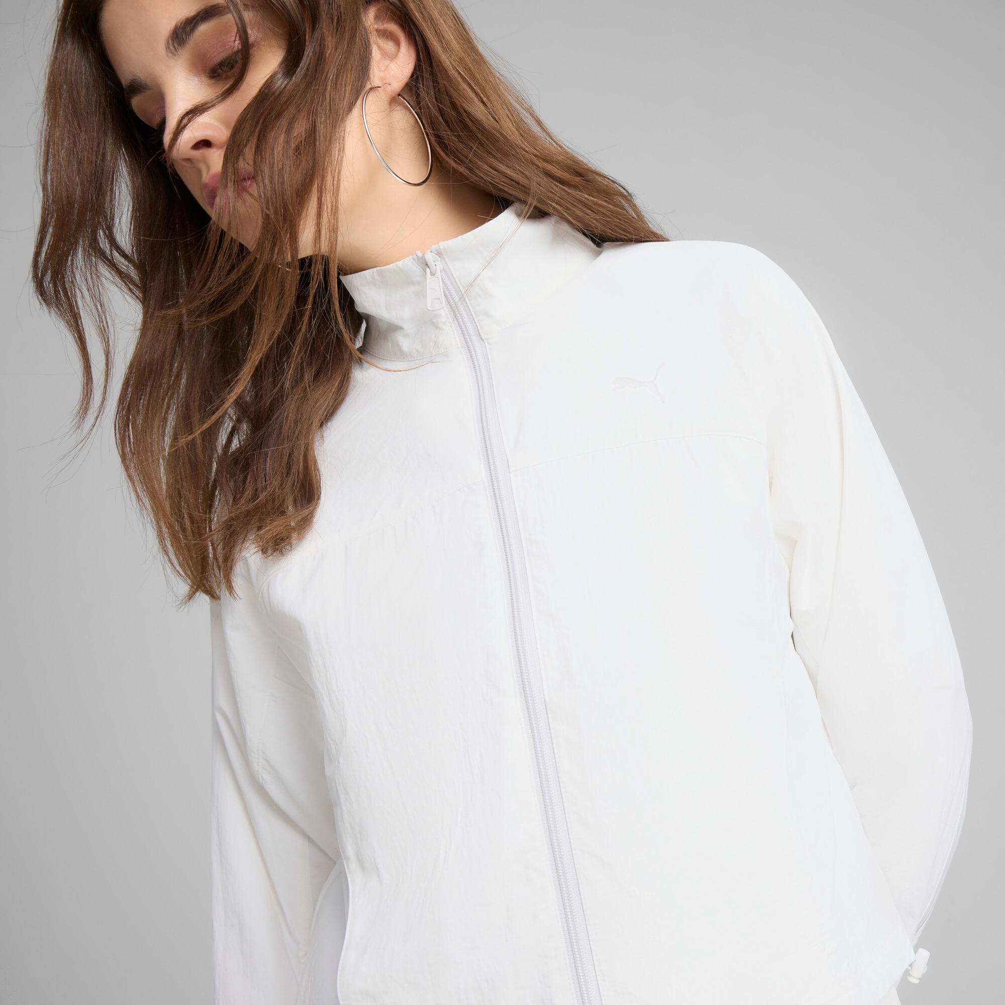 PUMA DARE TO Women's Oversized Full-Zip Woven Jacket Product Image