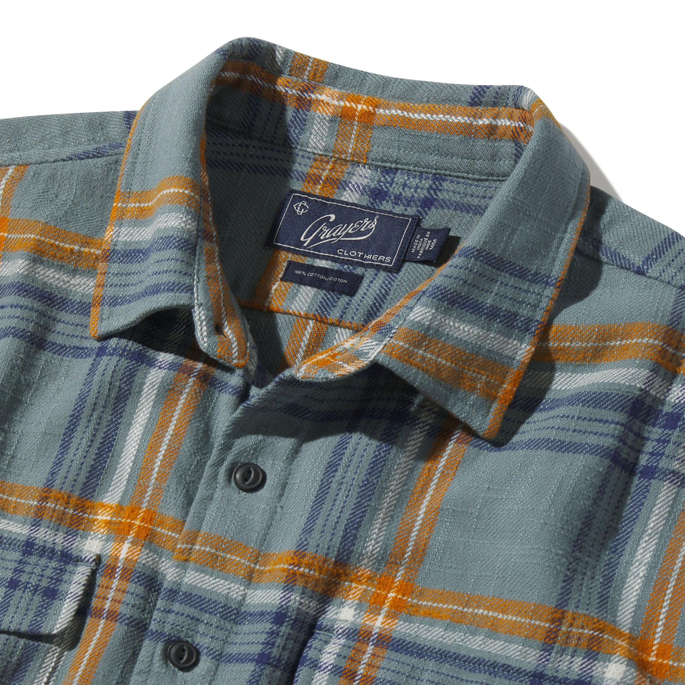 Vintage Slub Twill Shirt - Blue Lead Buckthorn (Final Sale)* Product Image