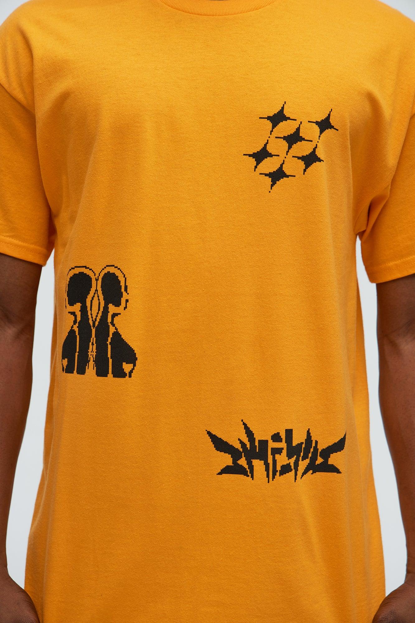 Back To Back Short Sleeve Tee - Orange Product Image