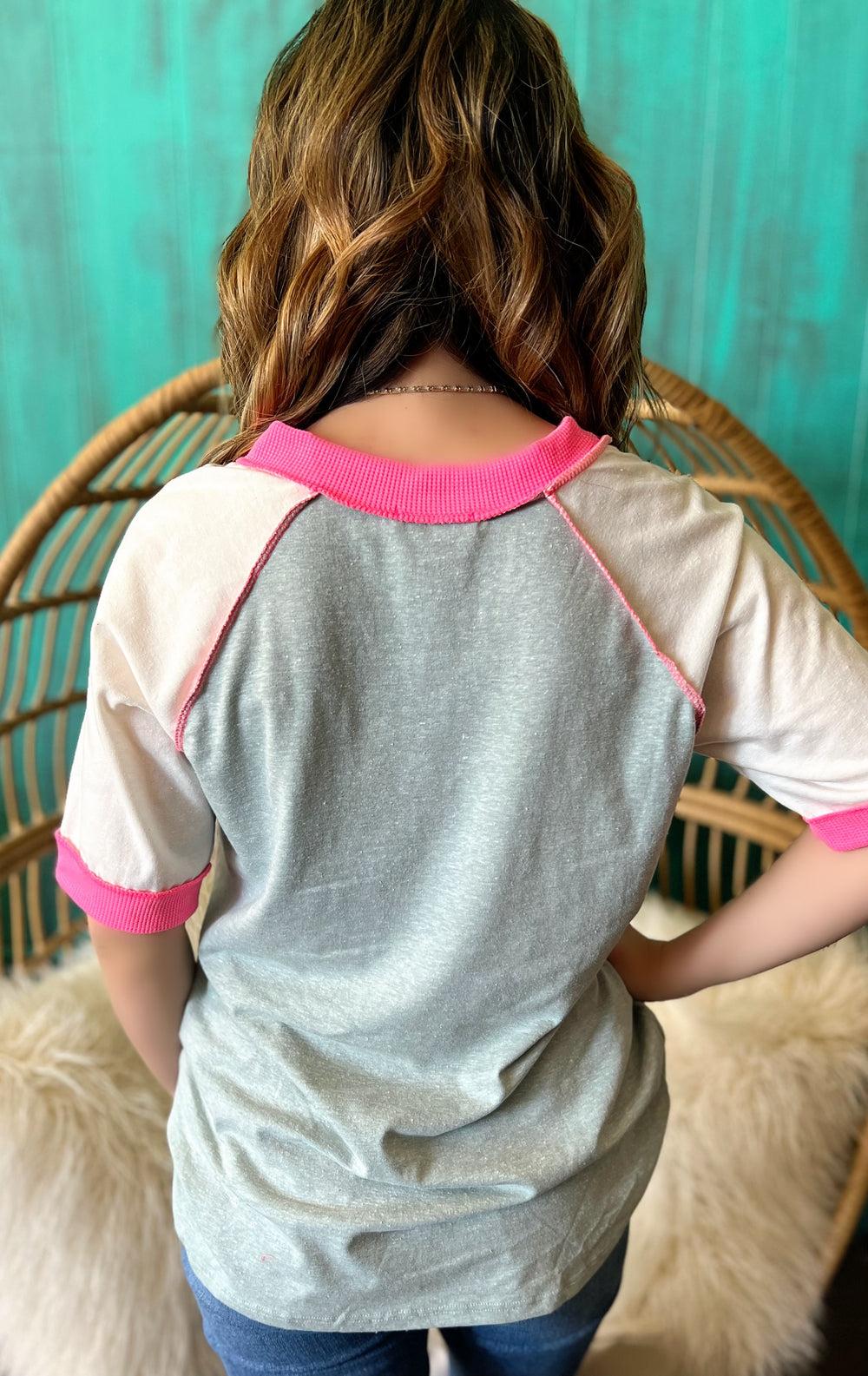 Day to Day Color Block Top- 2 colors* Product Image