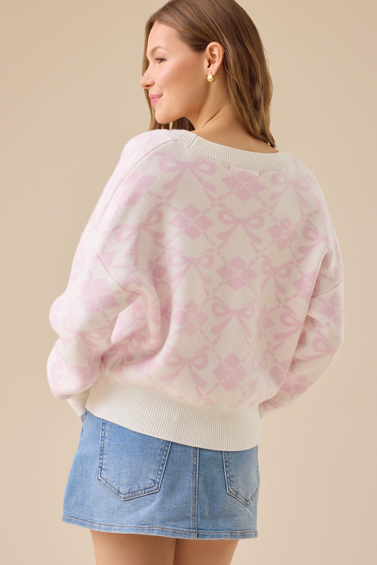 Beaux Argyle Sweater Product Image