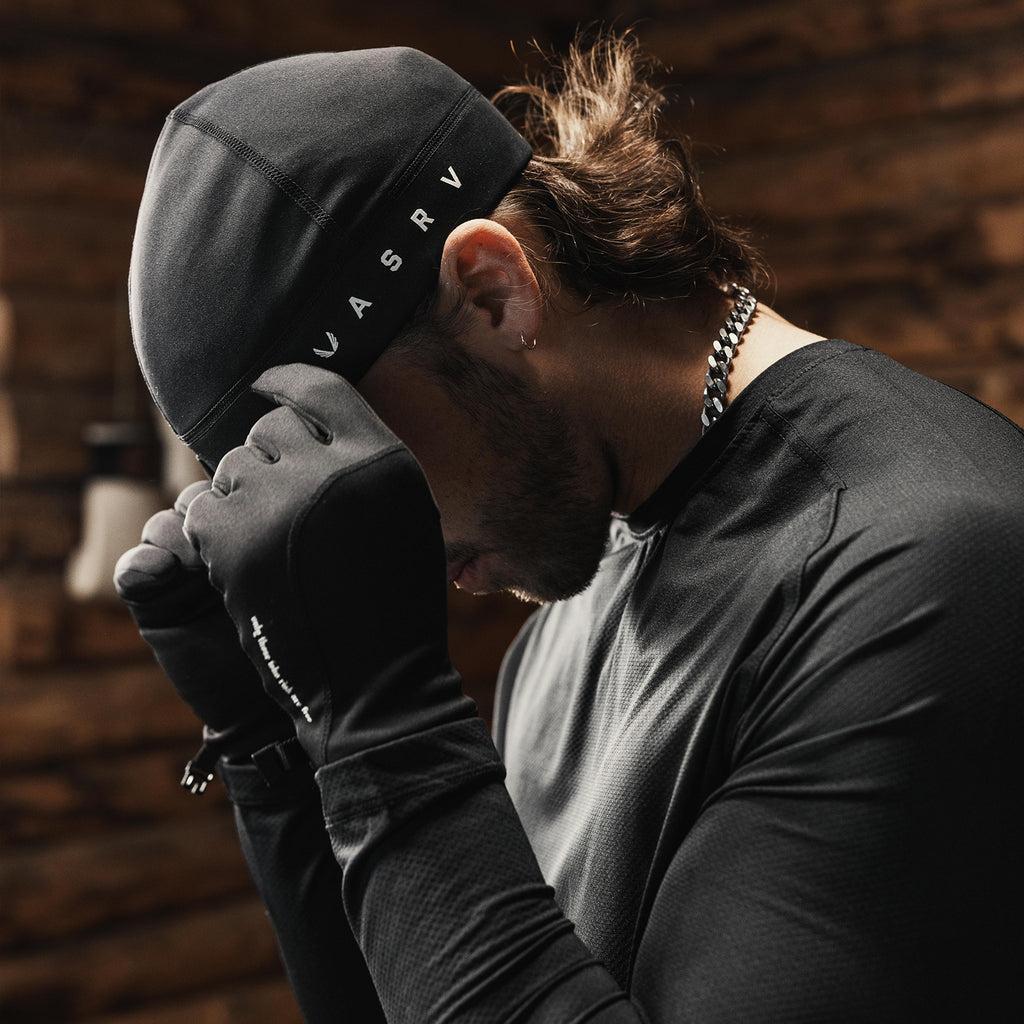 0545. Performance Wings Logo Skull Cap - Black Product Image