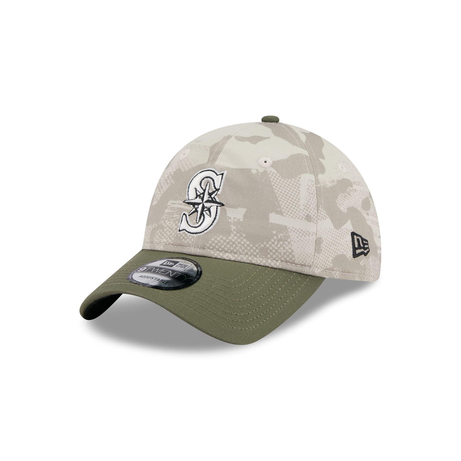 Seattle Mariners Armed Forces Day 2025 9TWENTY Adjustable Hat Male Product Image