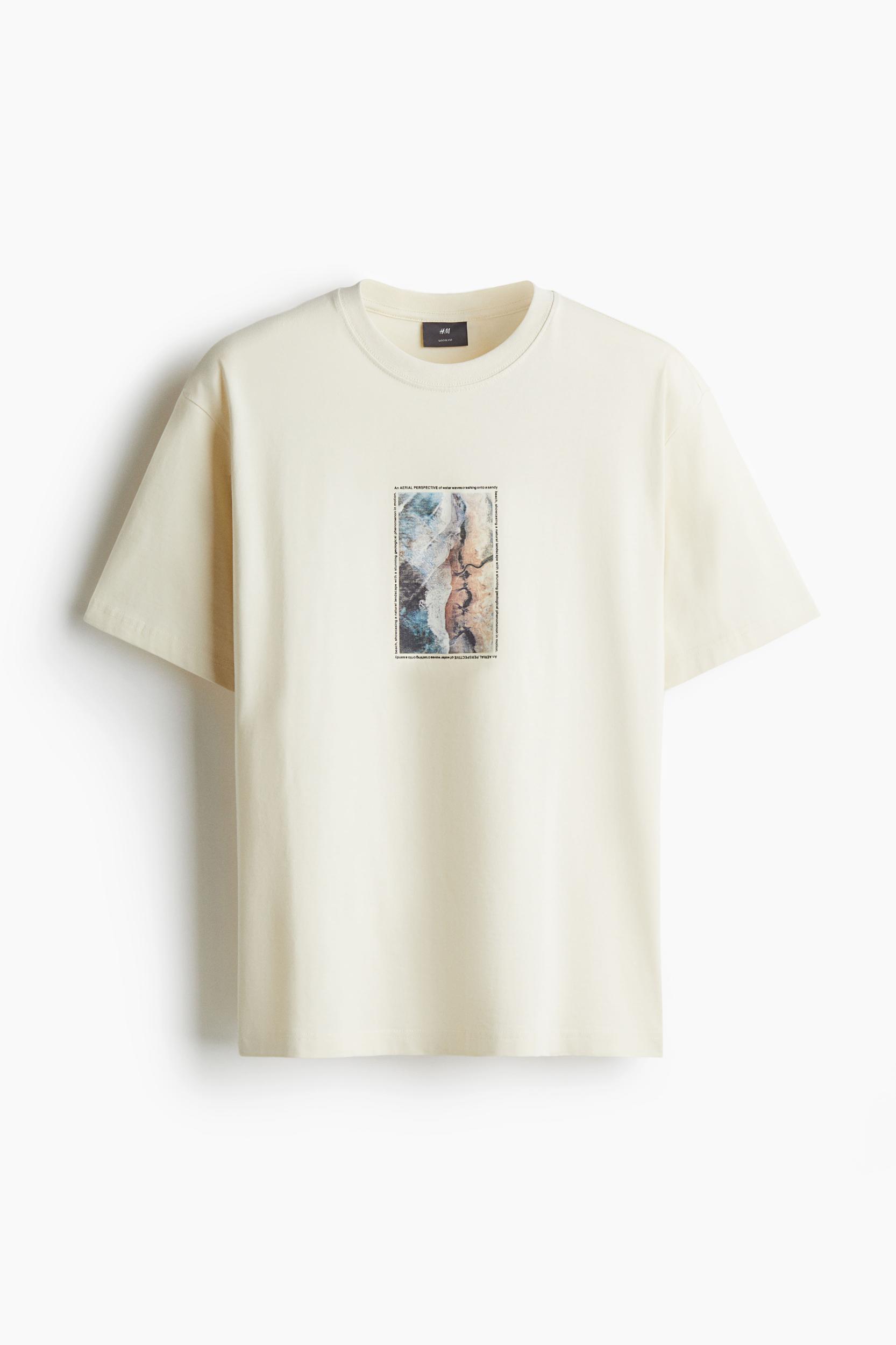 Loose Fit Printed T-shirt Product Image
