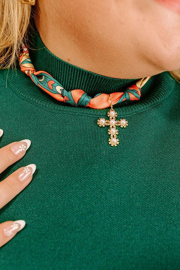 Palmas Scarf Necklace Product Image