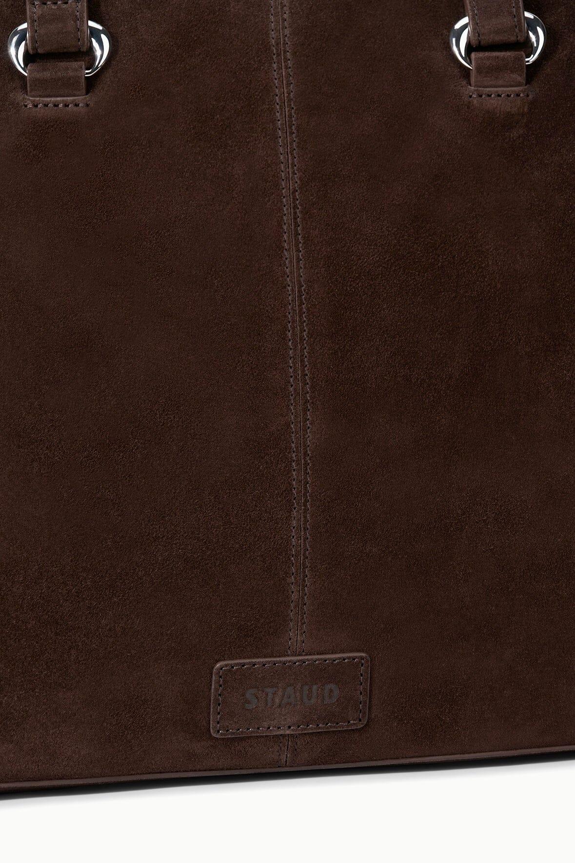 HESTER SATCHEL | ESPRESSO SUEDE Product Image