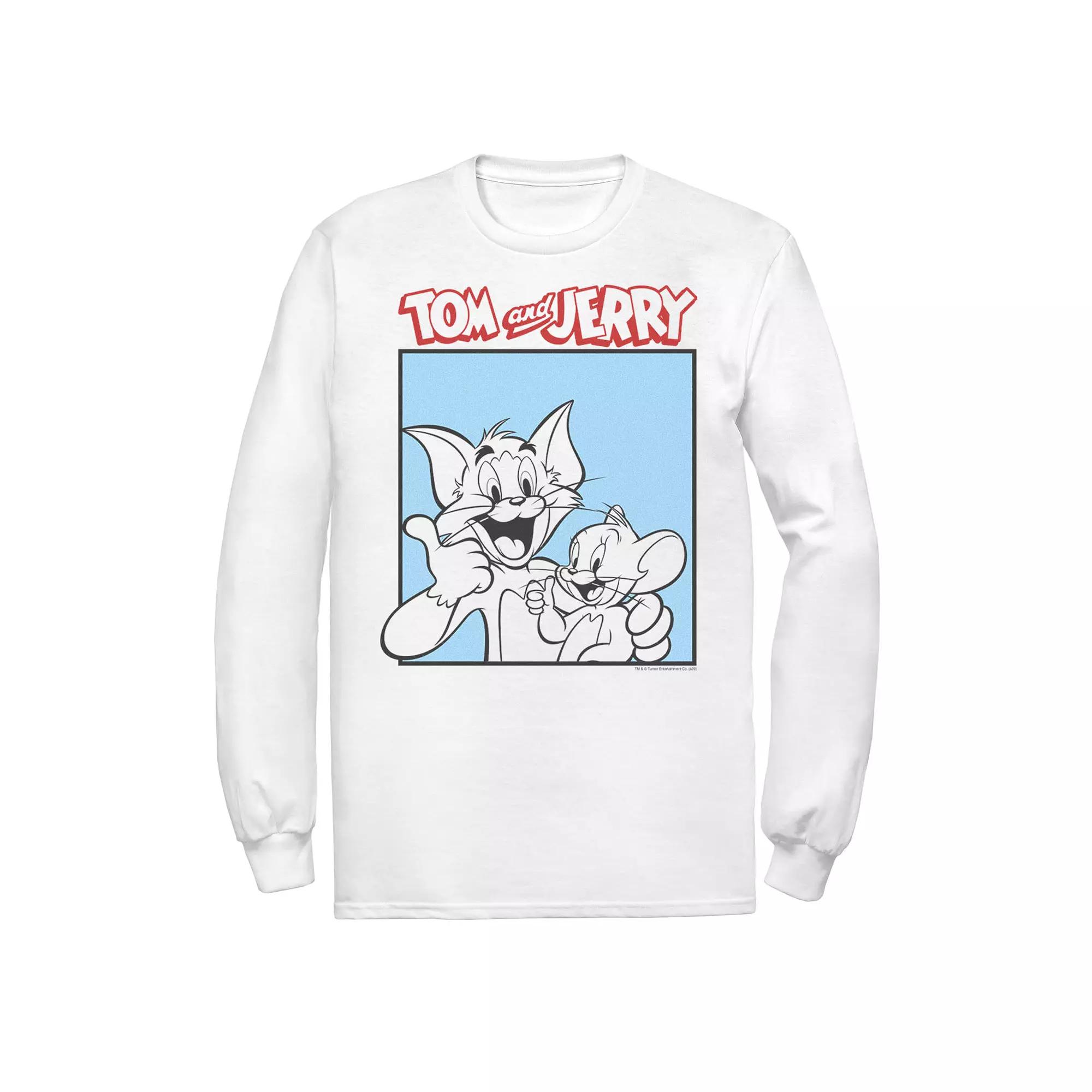 Men's Tom And Jerry Thumbs Up Poster Tee,  Product Image