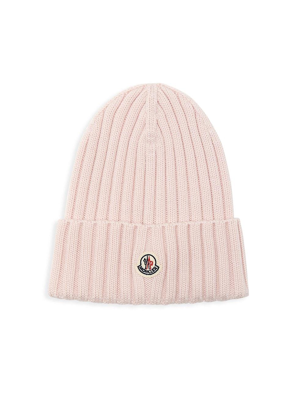 Ribbed Wool Beanie w/ Logo Product Image