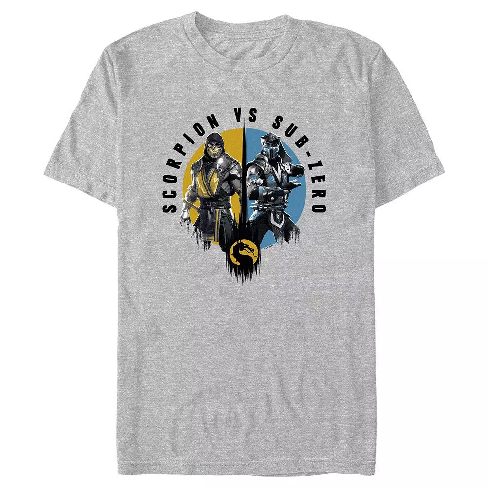 Men's Mortal Kombat Scorpion vs Subzero B Graphic Tee,  Product Image