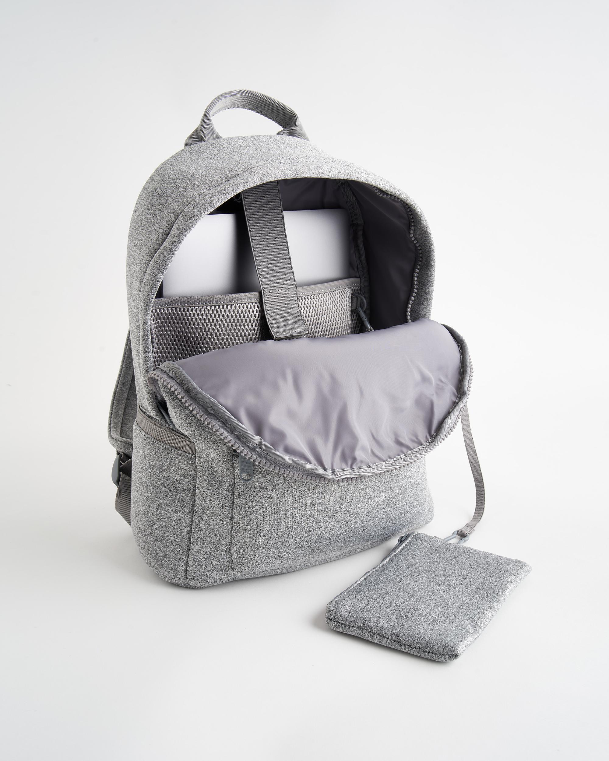 Quince | Women's All-Day Neoprene Backpack in Heather Grey Product Image