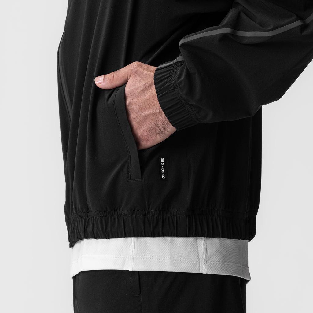 0950. Aerotex™ Track Jacket - Black/Black Product Image