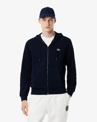 Zip-Up Fleece Hoodie Product Image