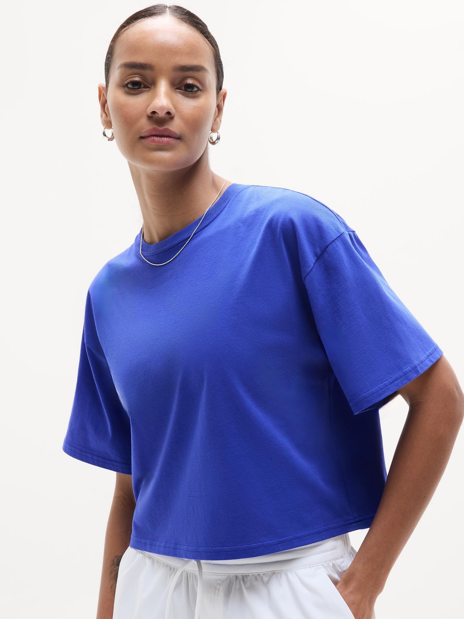 True Cotton Crop Tee Product Image