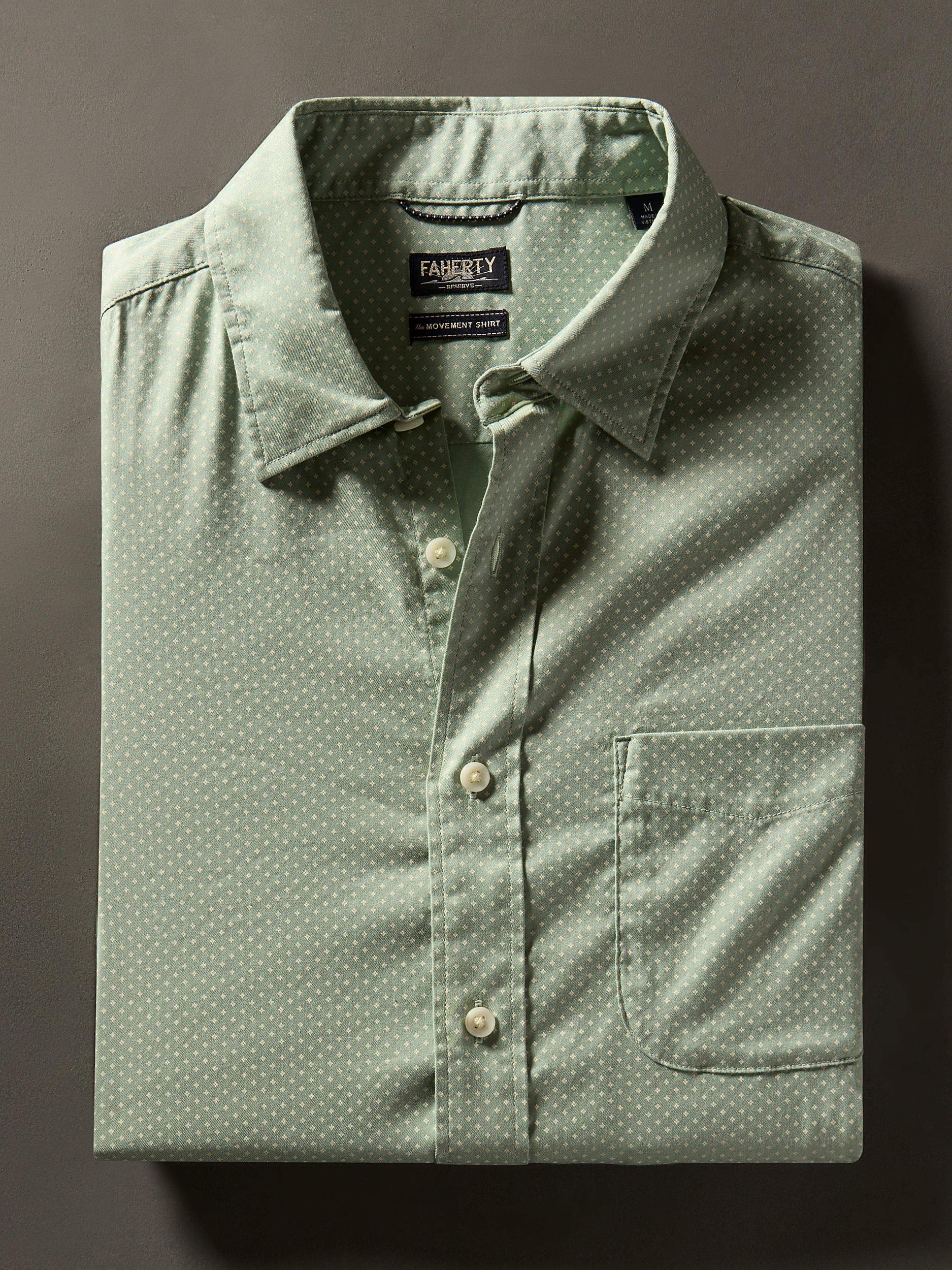 Movement™ Short-Sleeve Shirt - Sage Meridian Print Male Product Image