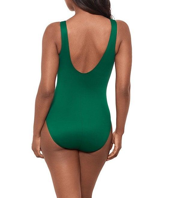 Miraclesuit Rock Solid Regatta High Neck One Piece Swimsuit Product Image