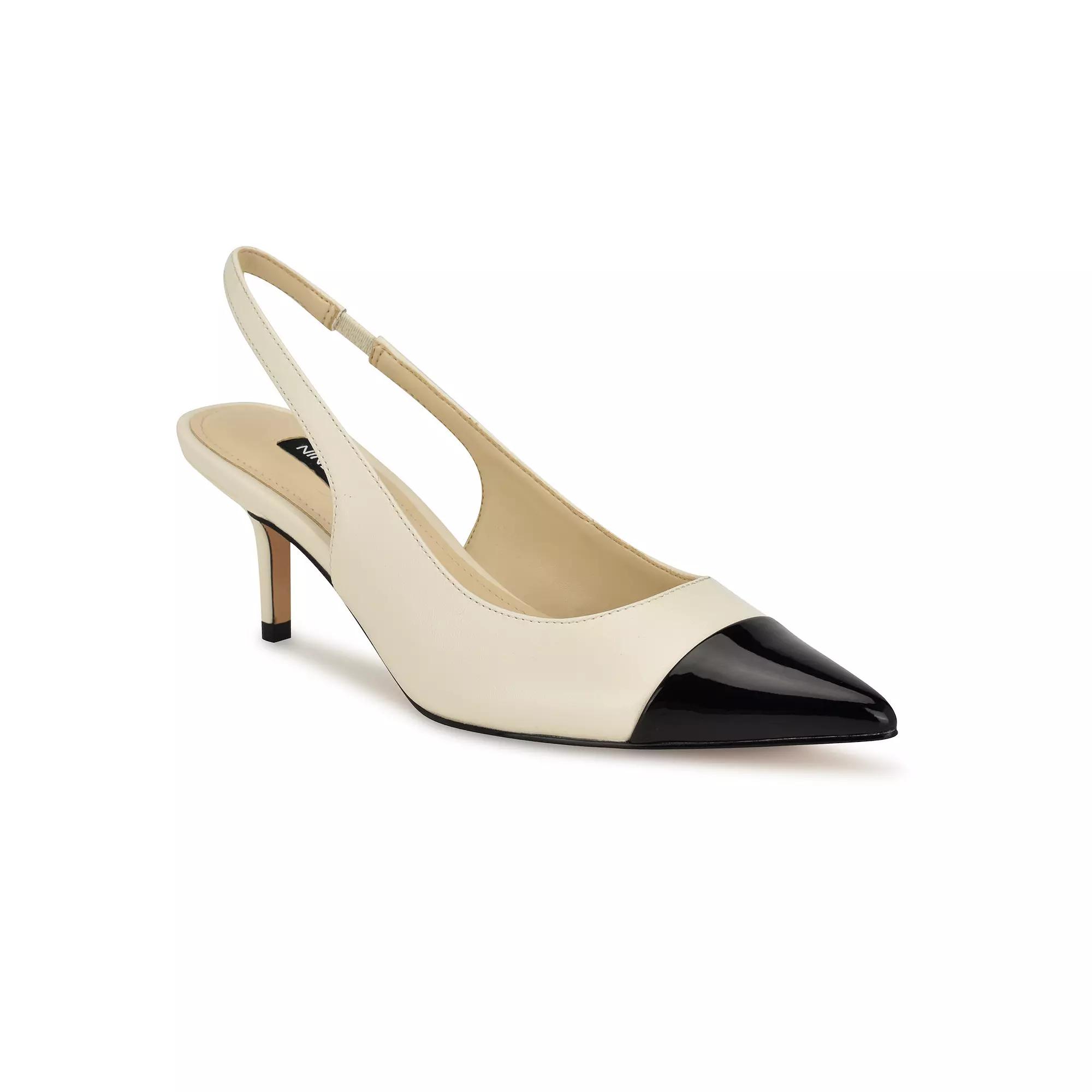 Nine West Awaie Women's Pointy Toe Slingback Pumps,  Product Image