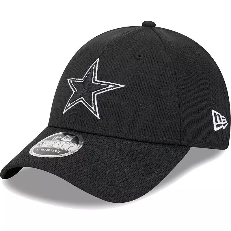 Men's New Era Black Dallas Cowboys Main B-Dub 9FORTY Adjustable Hat Product Image