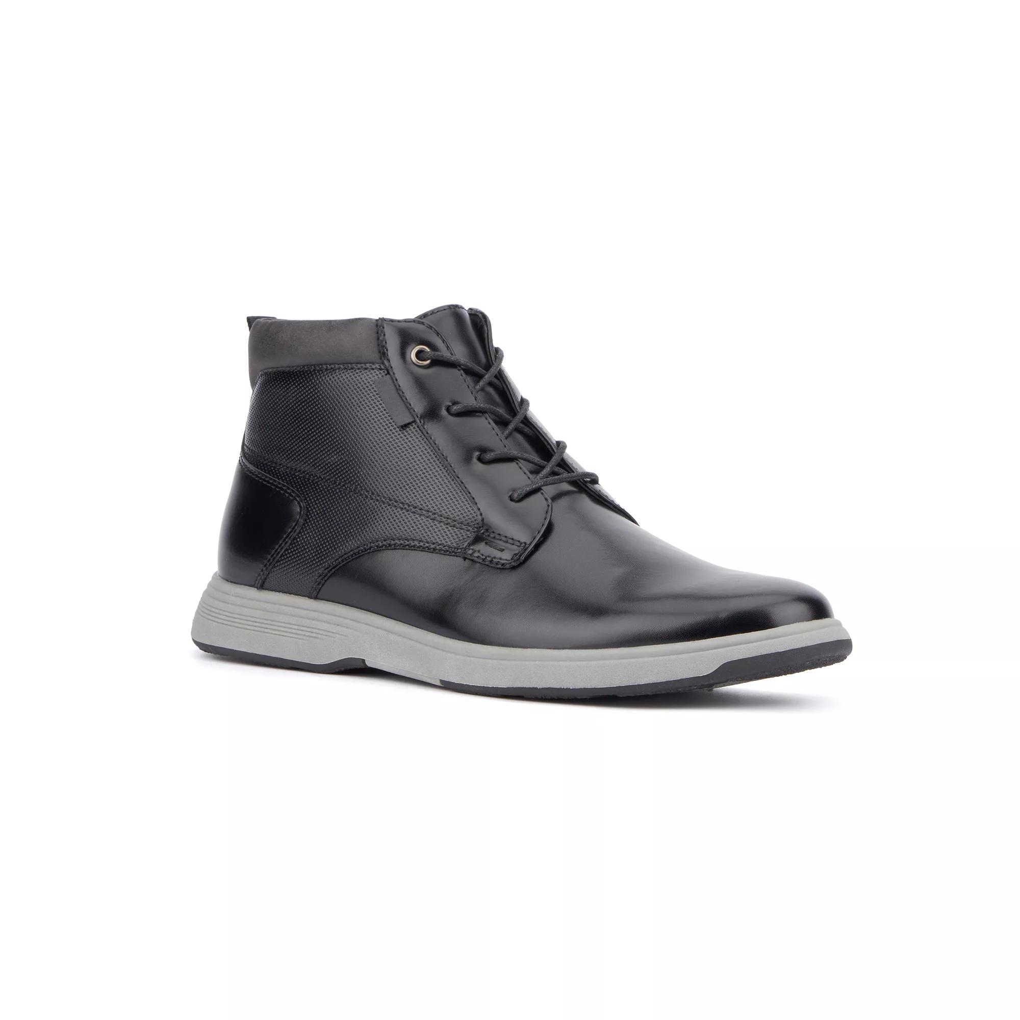 New York & Company Men's Darren Chukka Boots, Size: 9.5, Black Product Image