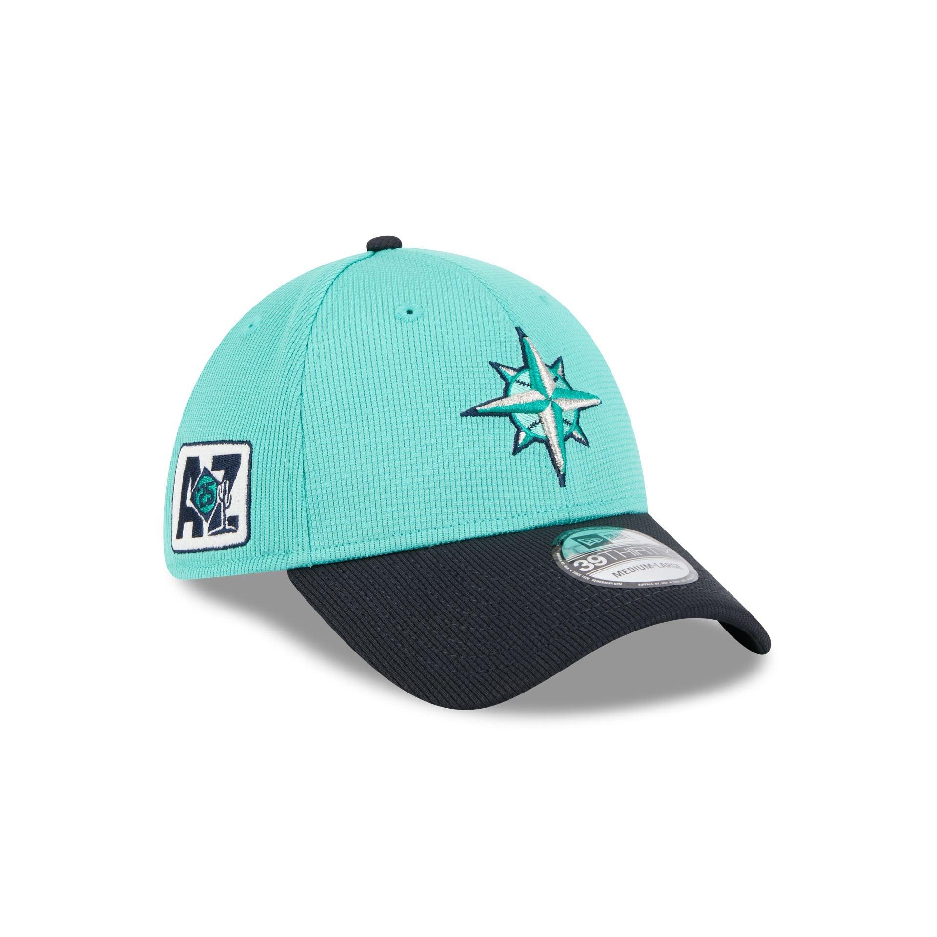 Seattle Mariners 2025 Spring Training 39THIRTY Stretch Fit Hat Male Product Image