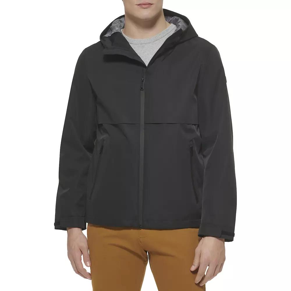 Men's Dockers Go Hooded Rain Jacket,  Product Image