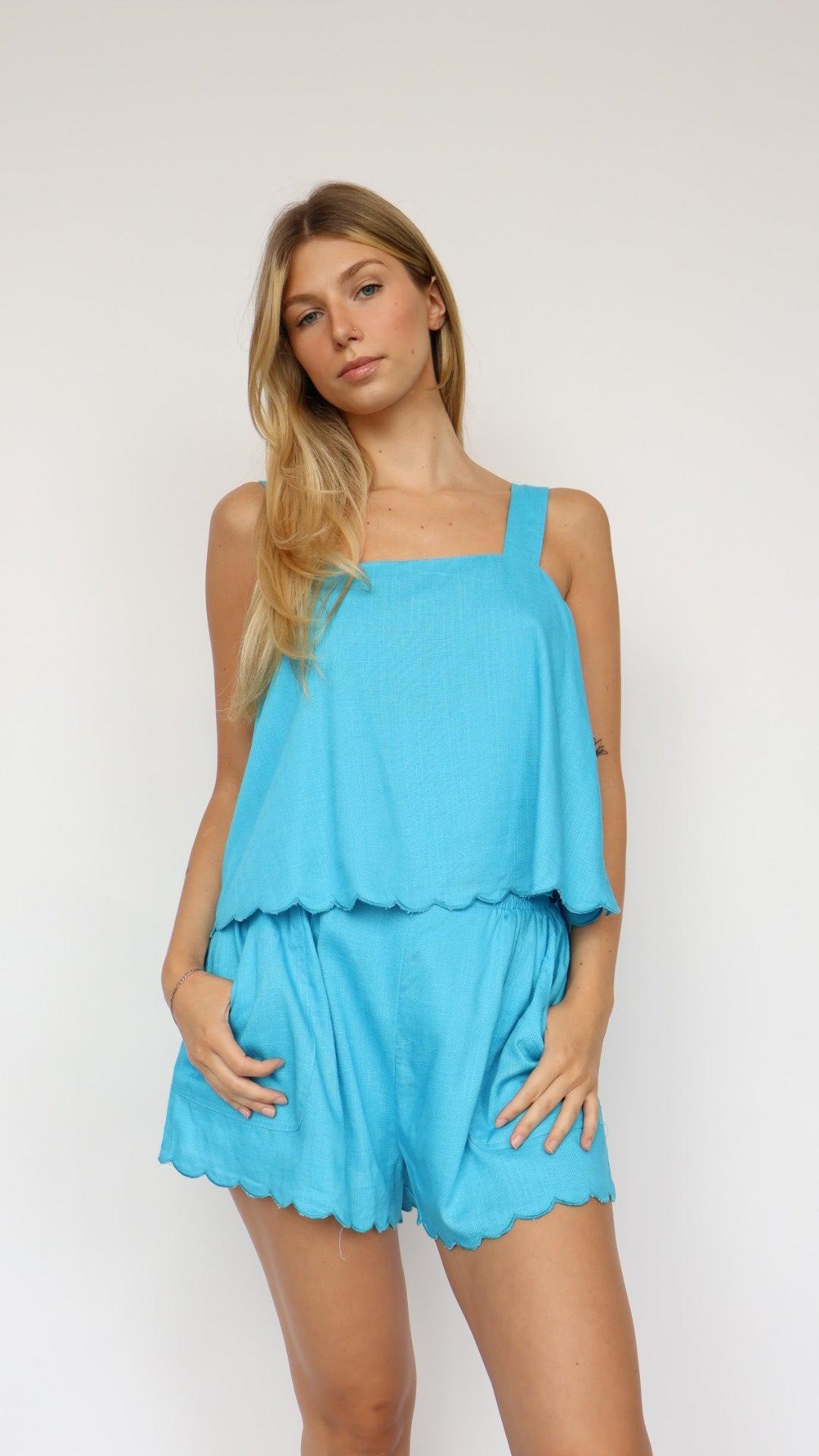 Breezy Scallop Swing Tank Product Image