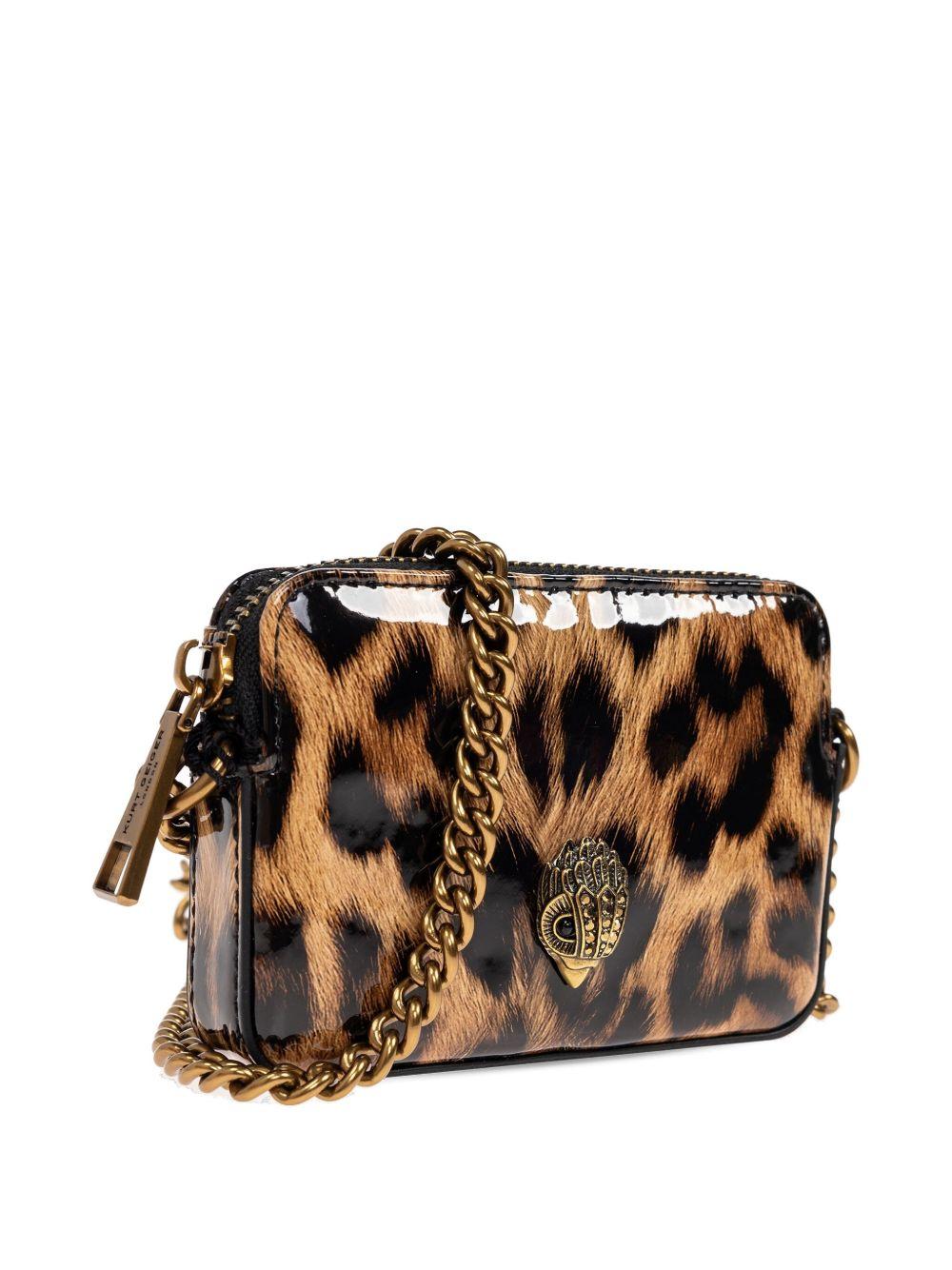 leopard-print walllet on chain Product Image