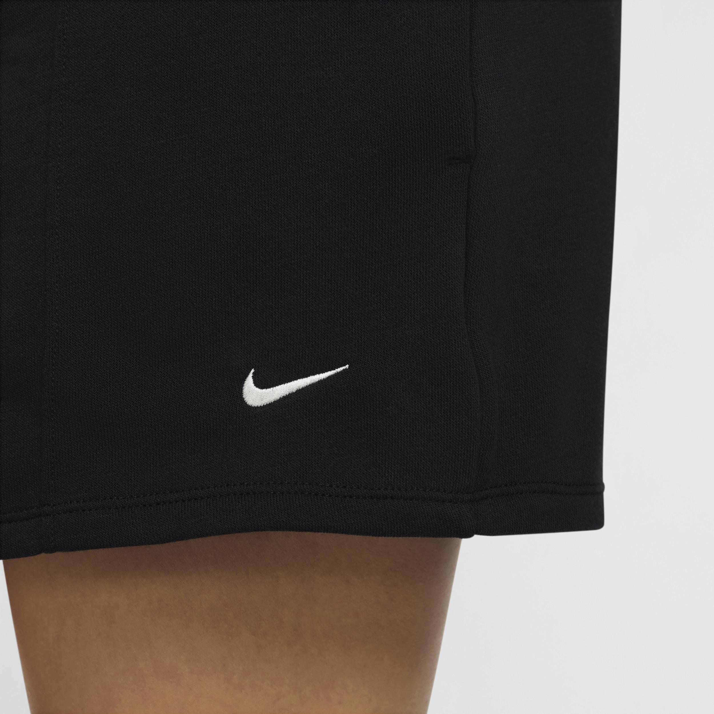 Womens Nike Sportswear Chill Terry Mid-Rise 4 French Terry Shorts | HF6940-010 Product Image