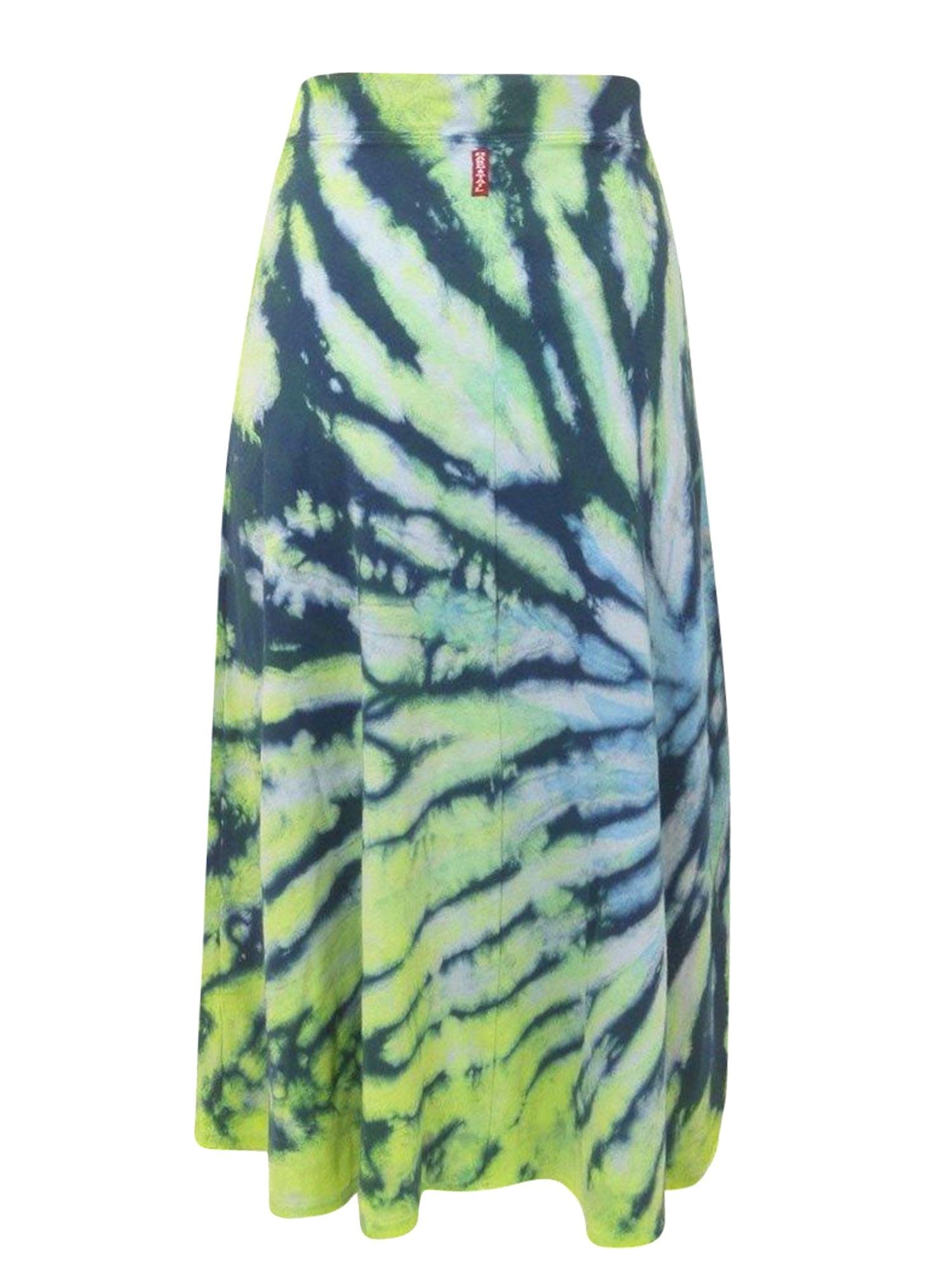 Hard Tail Flat Waist Midi Skirt B-154 Product Image