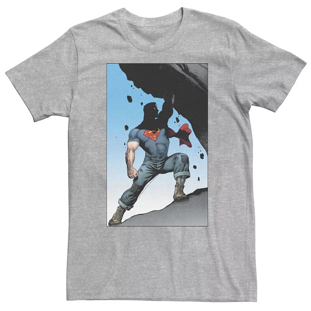 Big & Tall DC Comics Superman Power Lift Comic Poster Tee, Men's,  Product Image