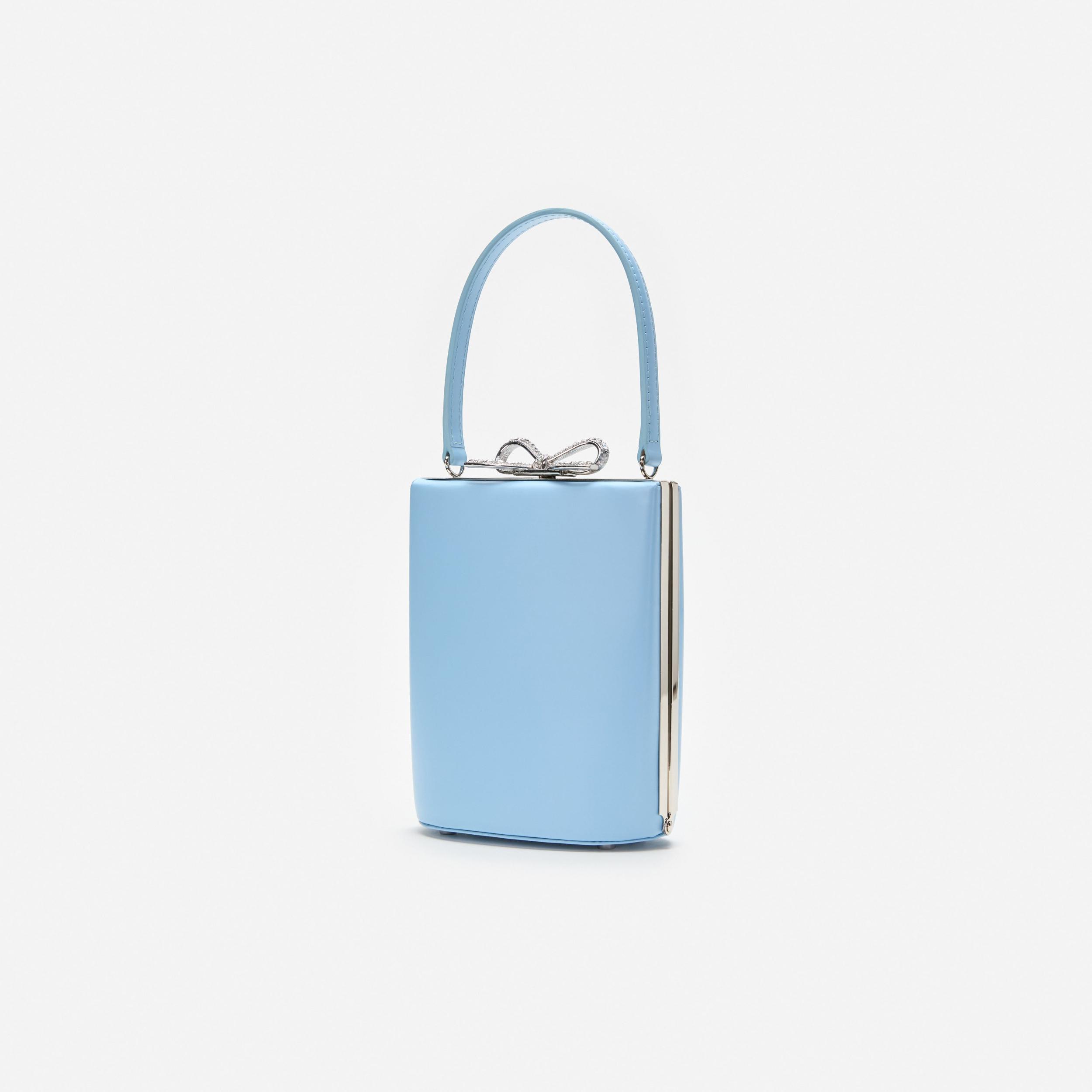 Blue Leather Bag Product Image