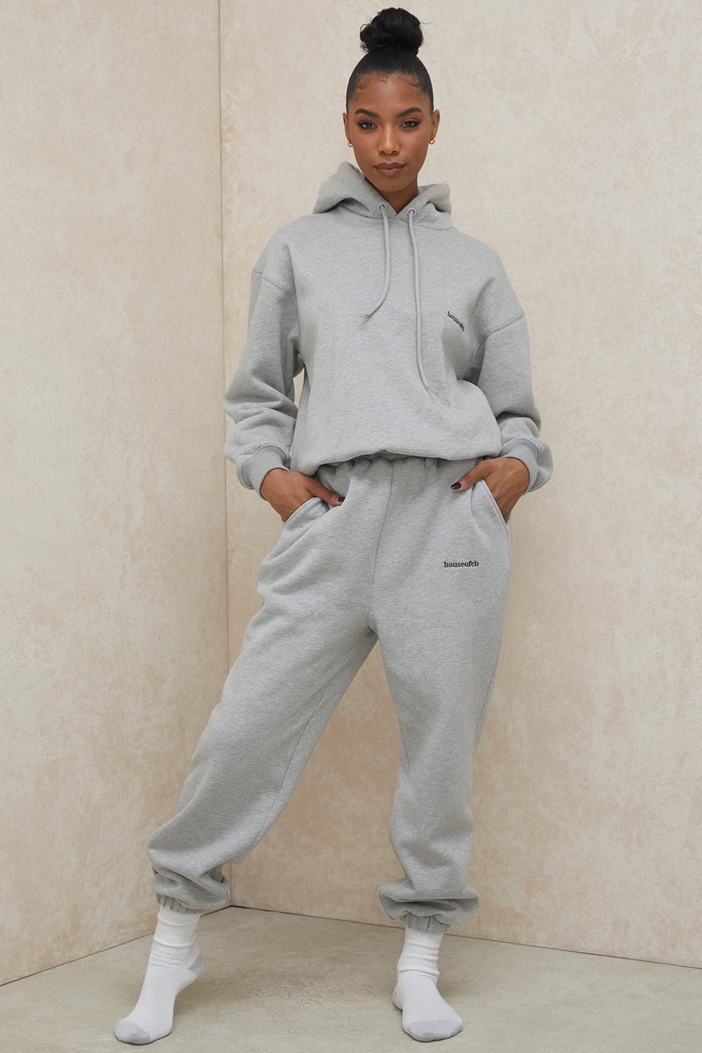 Halo  grey oversized hoodie Product Image