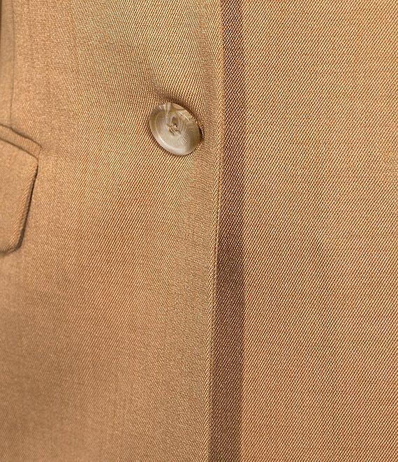 Sam Edelman Coordinating Fallon Slim Stretch Embroidered Twill Notch Lapel Two Button Blazer Product Image