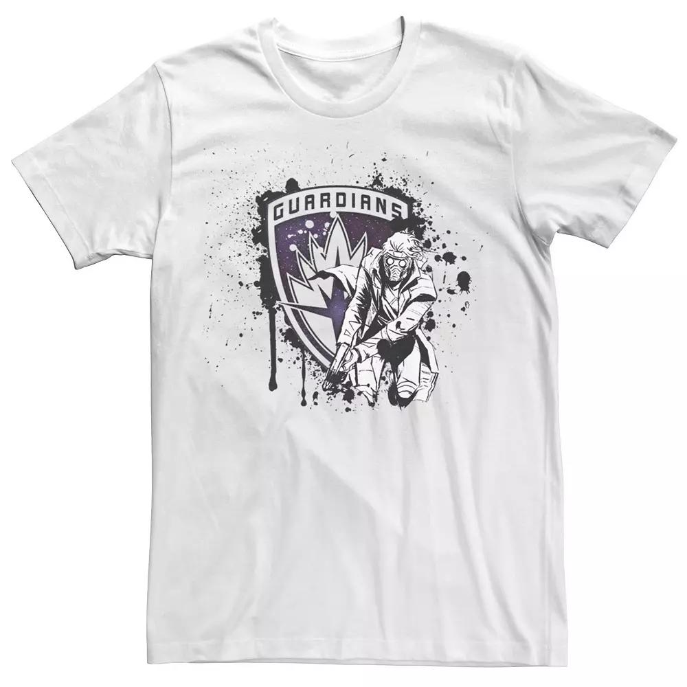Men's Marvel Guardians Of The Galaxy Star-Lord Crest Shield Graphic Tee,  Product Image