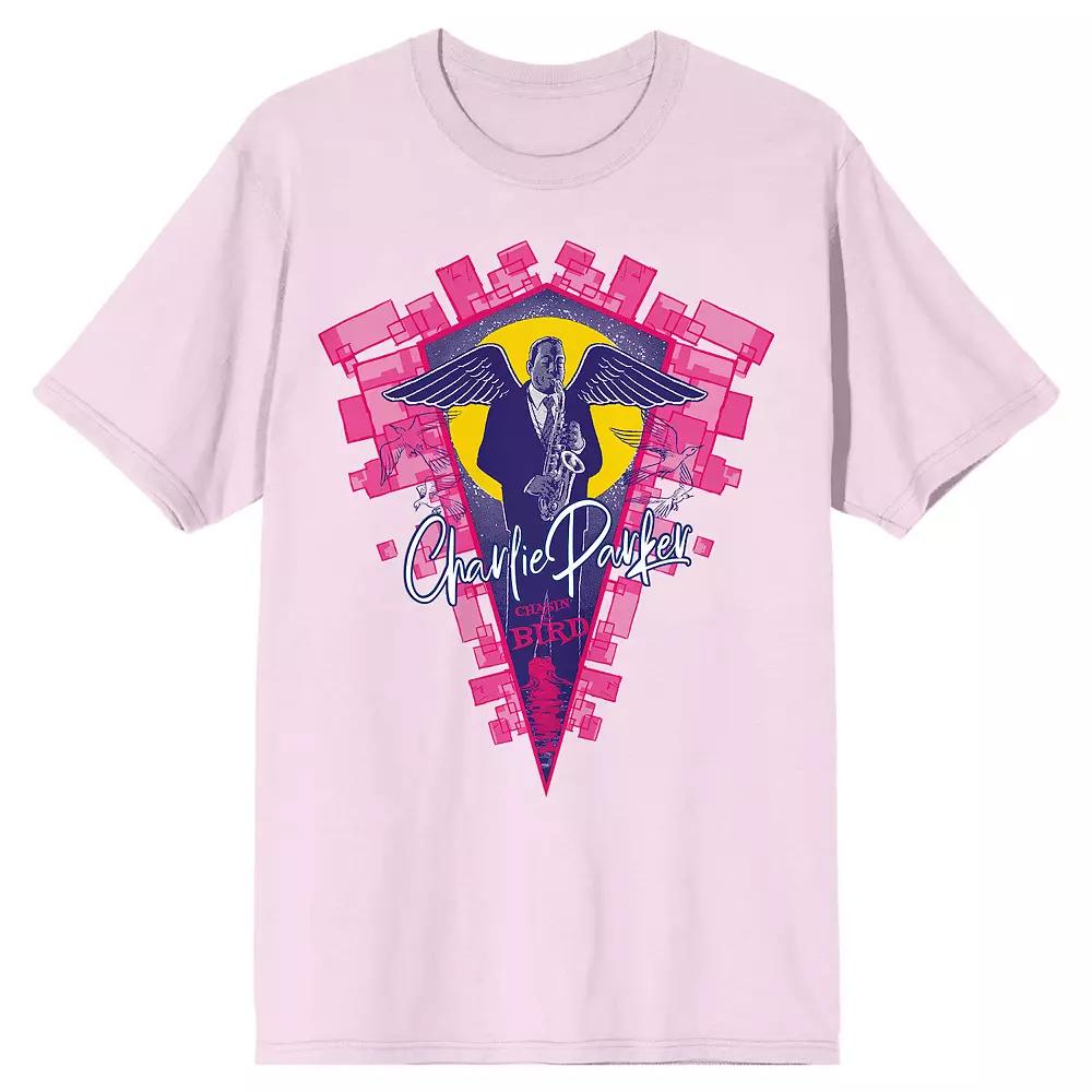 Men's Charlie Parker Chasin' The Bird Angel Graphic Tee,  Product Image