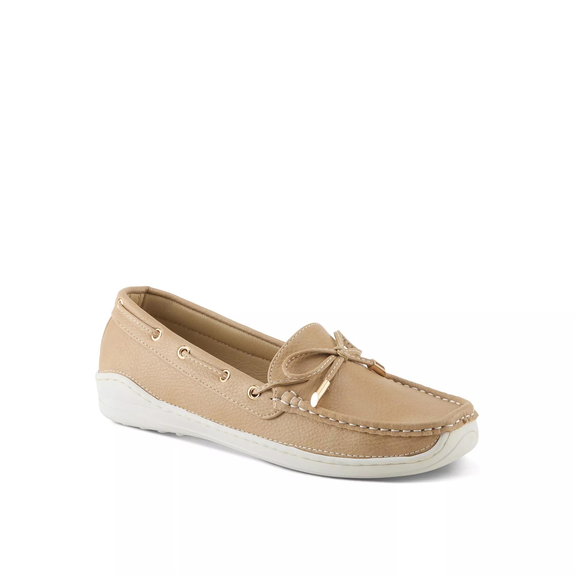 Patrizia Wardell Women's Boat Shoes, Size: 40, Beige Product Image