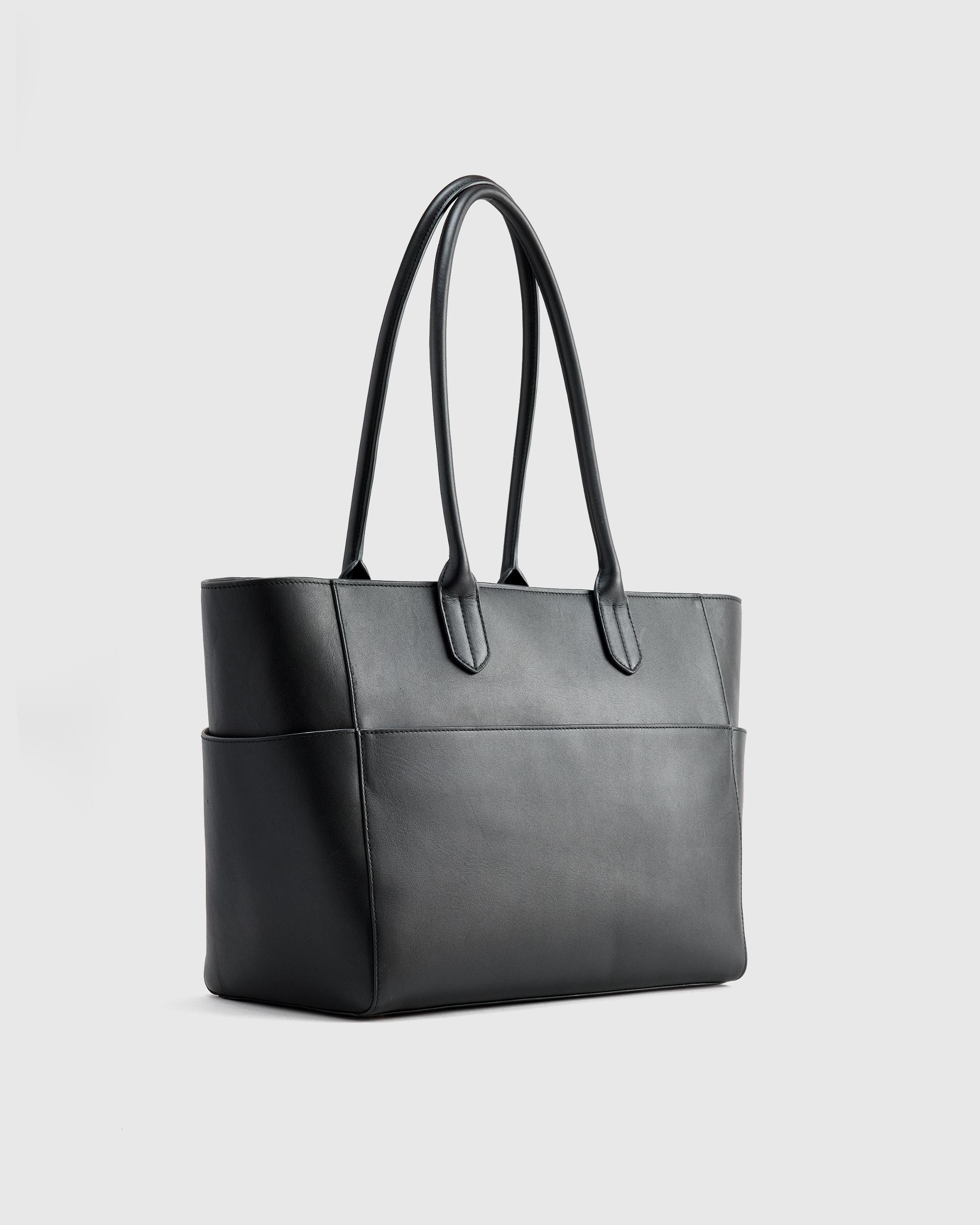 Quince | Women's Italian Leather Shopper Tote Product Image