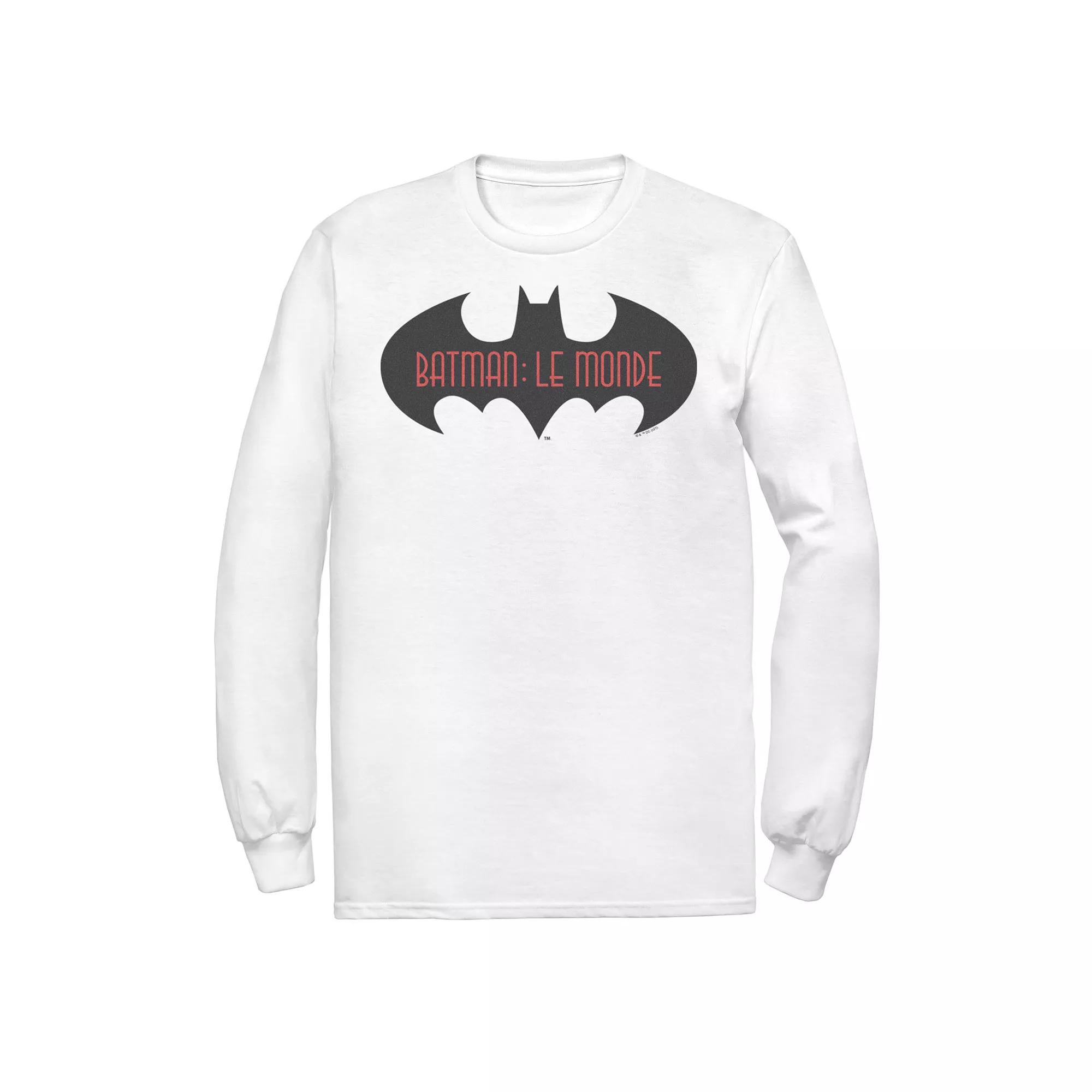 Men's Batman: Le Monde France Logo Tee,  Product Image