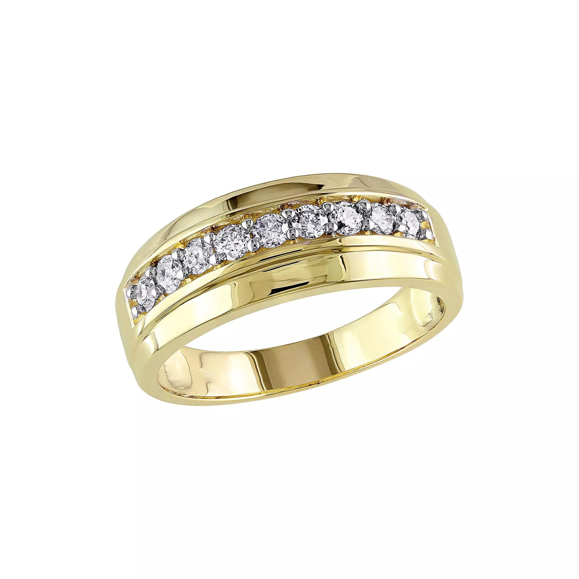 Mens Stella Grace 10k Gold 1/2 Carat T.W. Diamond Ring 10k Whgold Product Image