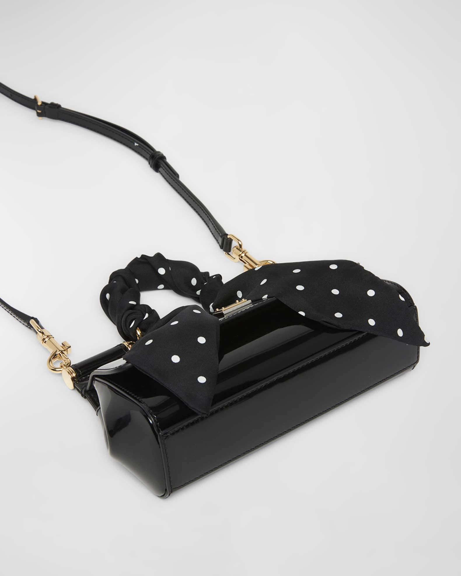 Sicily East-West Top-Handle Bag with Polka-Dot Scarf Product Image