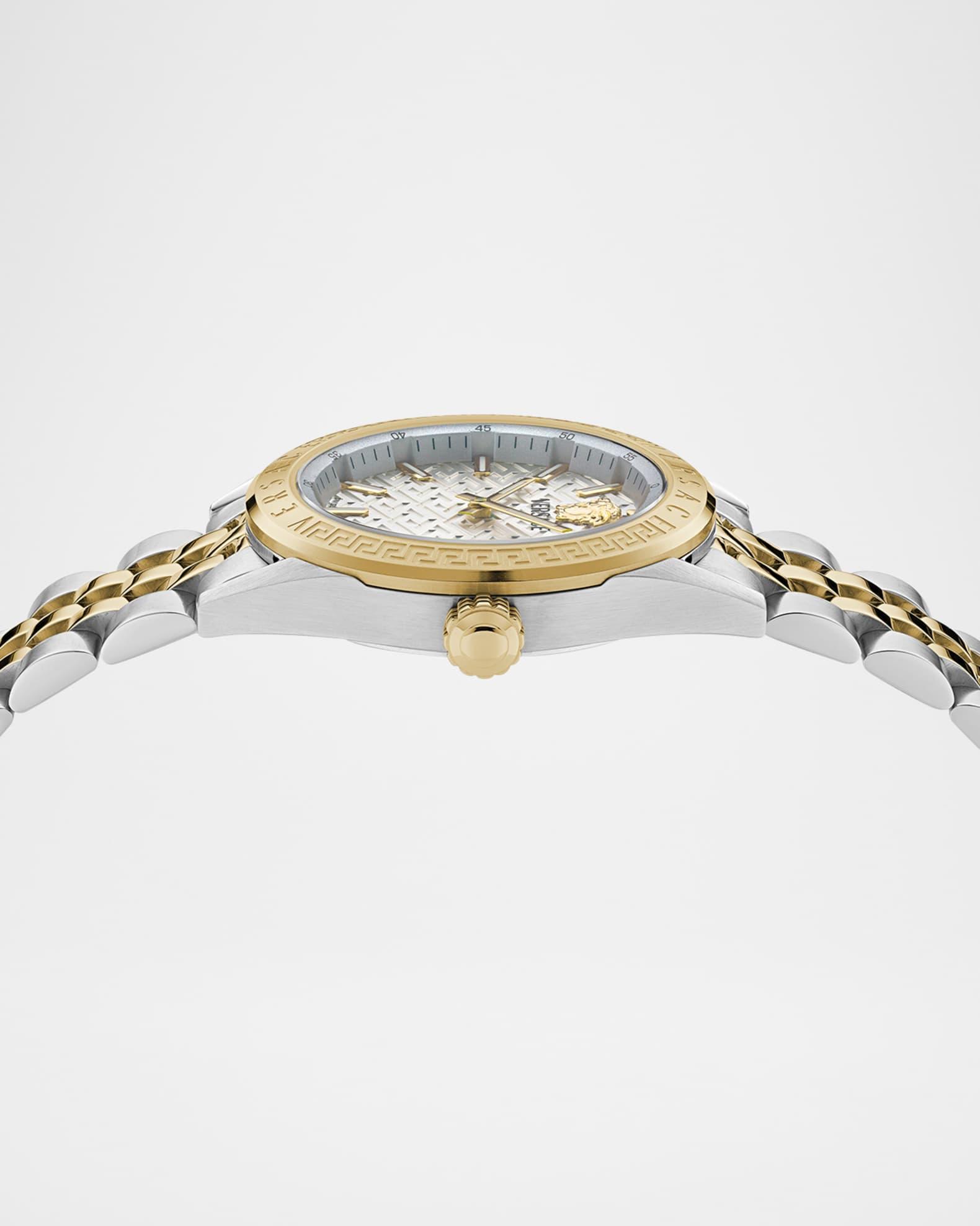 V-Code 36mm Two Tone Bracelet Watch Product Image