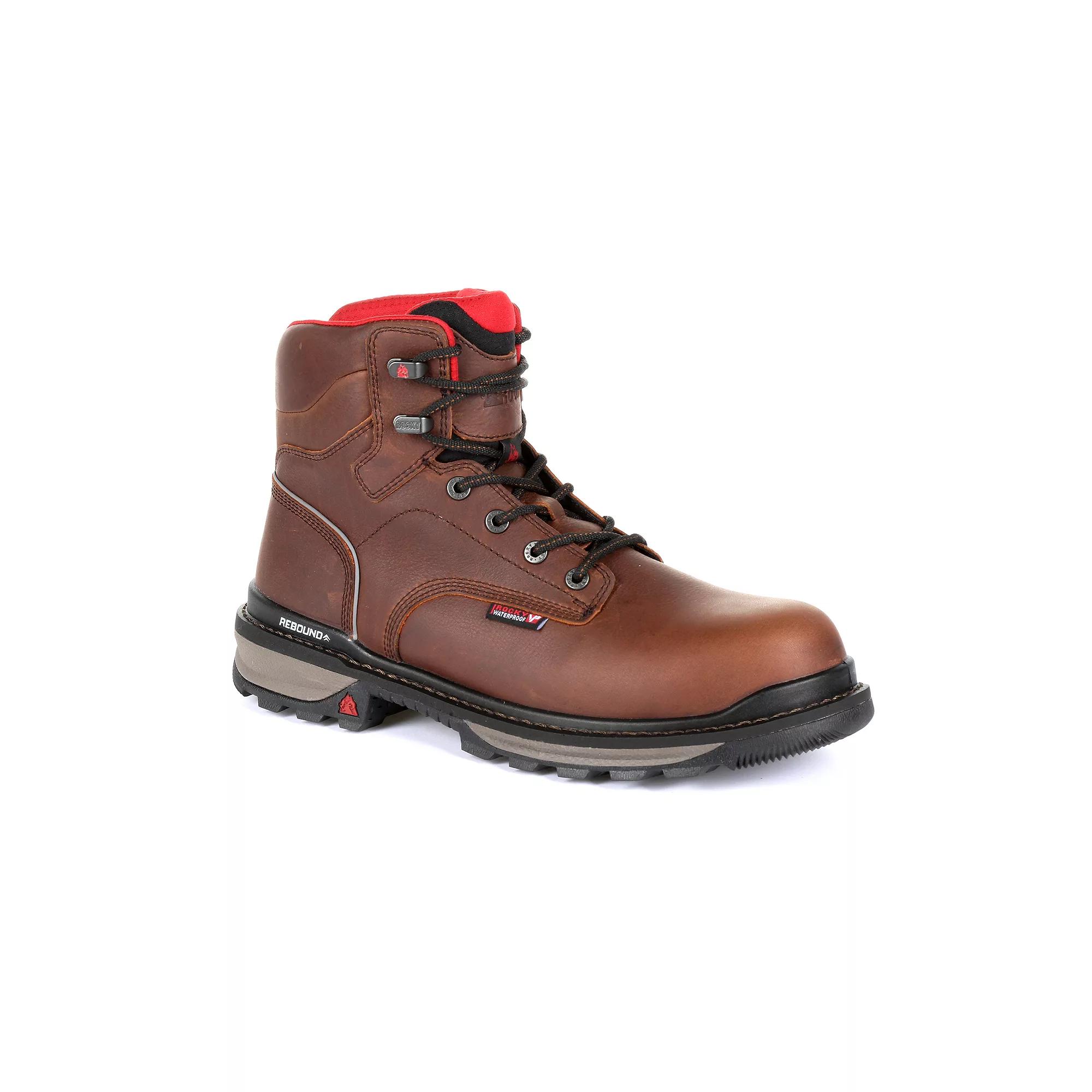 Rocky Rams Horn Men's Waterproof Work Boots,  Product Image