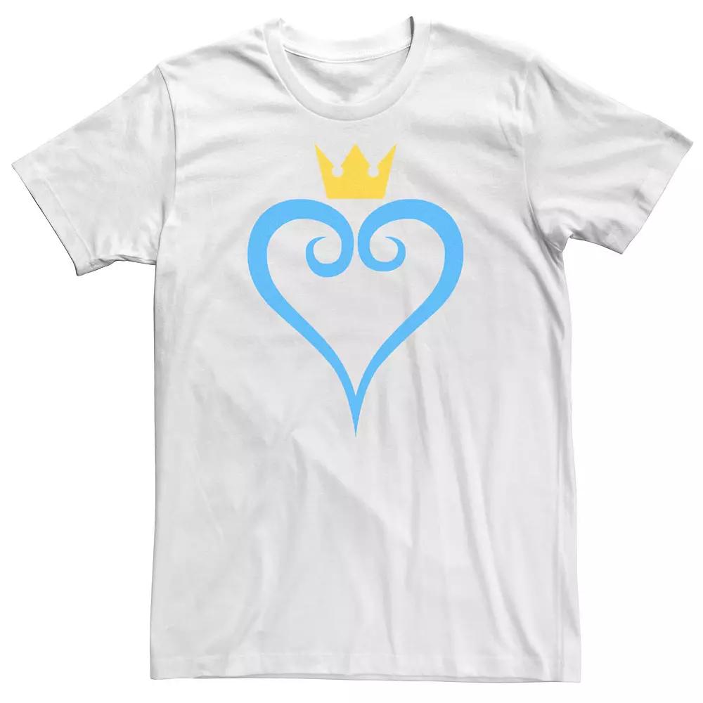 Big & Tall Disney Kingdom Hearts Heart Symbol Tee, Men's,  Product Image