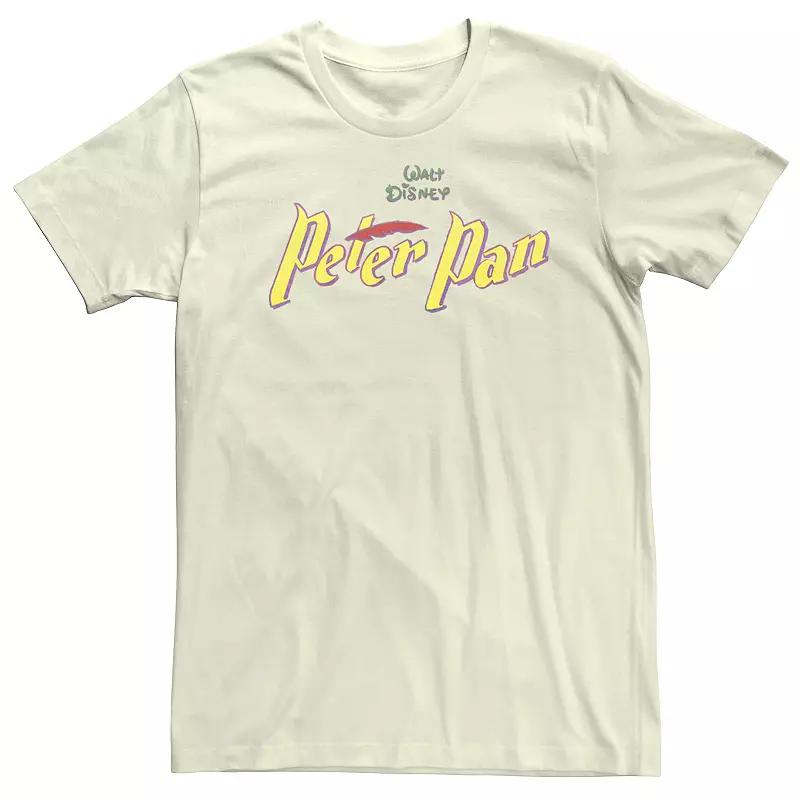 Disney's Peter Pan Vintage Movie Logo Men's Tee,  Product Image