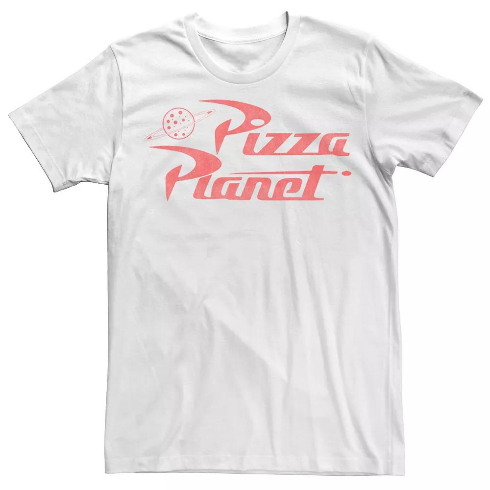 Big & Tall Disney / Pixar Toy Story Pizza Planet Logo Tee, Men's,  Product Image
